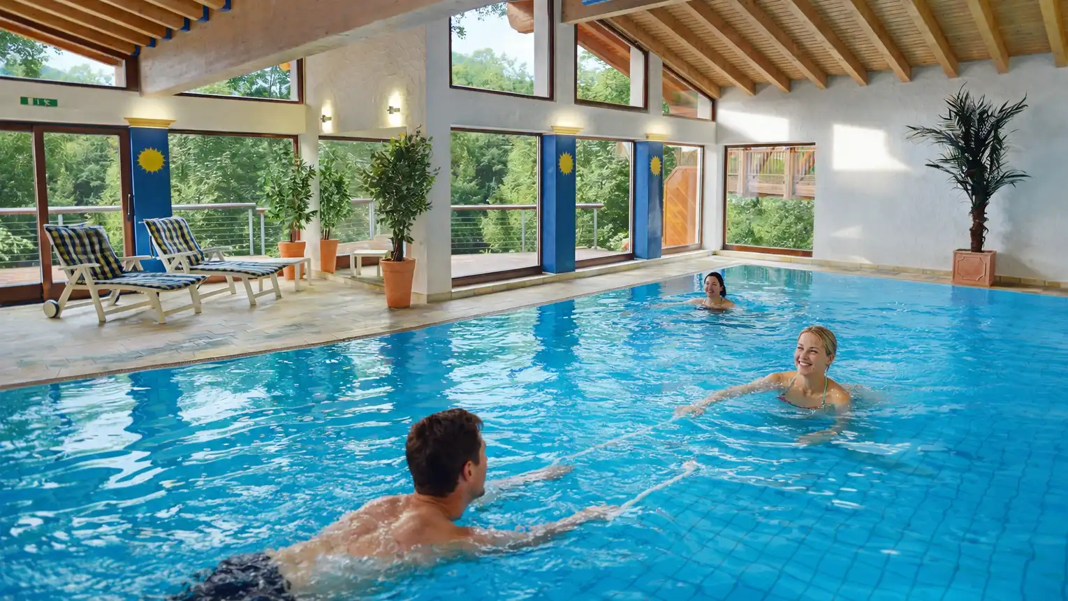 Hotel Sonne Baiersbronn: Badelandschaft mit Pool