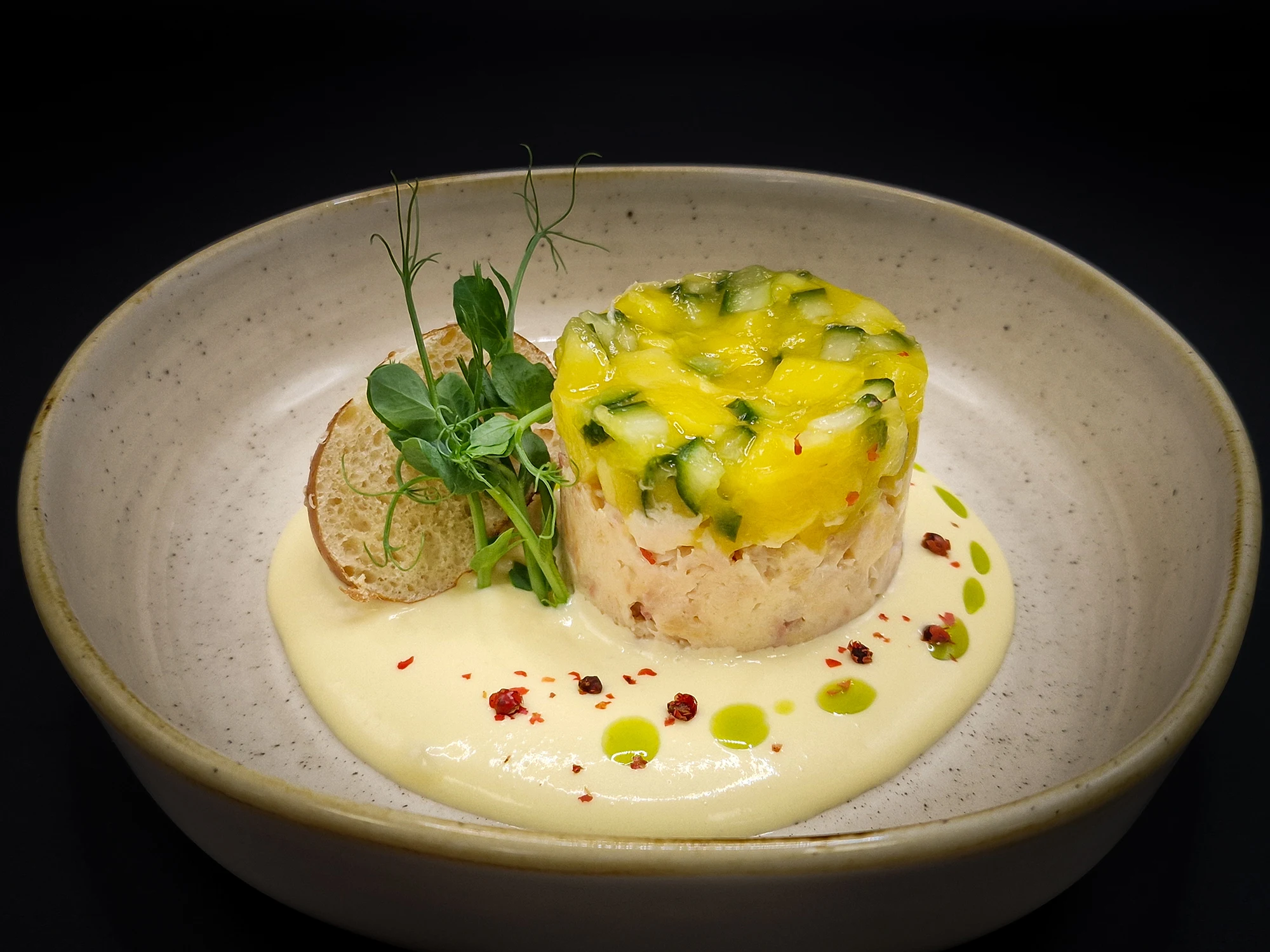 Hotel Sonne Baiersbronn: Forelle Mango